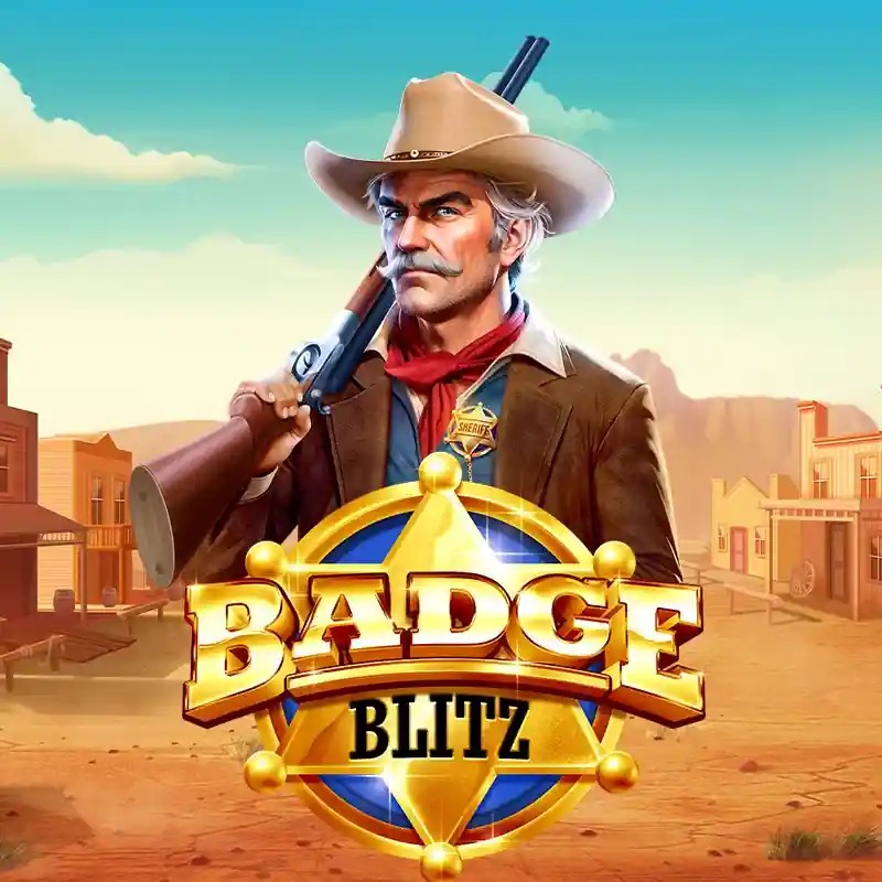 Badge Blitz by Pragmatic Play, showcased at mrpacho-casino.eu.com – game logo