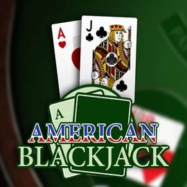 American Blackjack logo – Table Games by Habanero at MrPacho Casino