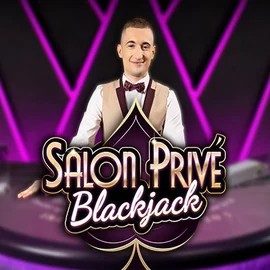 Blackjack Salon Privé casino game by Ezugi – featured logo at MrPacho Casino