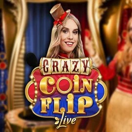 Try Crazy Coin Flip slot by Evolution on mrpacho-casino.eu.com – logo image