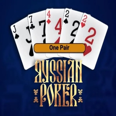 Russian Poker slot icon by OneTouch Games, available at MrPacho Casino