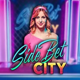 Side Bet City slot visual from Evolution available on mrpacho-casino.eu.com