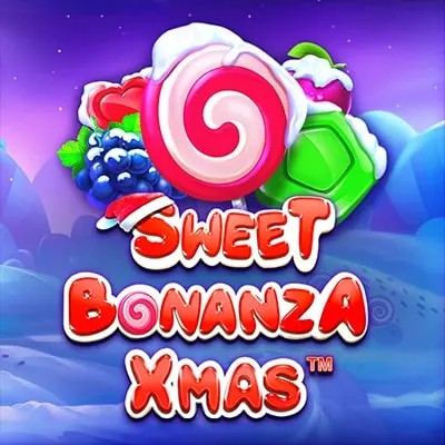 Sweet Bonanza Xmas Slot logo – Slots by Pragmatic Play at MrPacho Casino